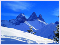 Raquettes aux pieds des Aiguilles d'Arves