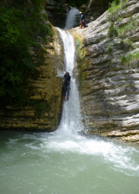 CANYONING VERCORS CANYON DES MOULES MARINIERES