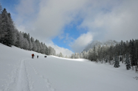 Weekend raquette Massif des Bauges Savoie