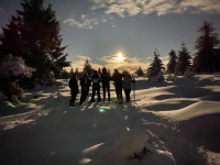 Balade nocturne raquettes à neige au Markstein !