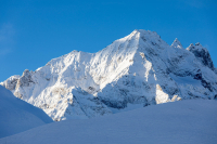 En raquettes face aux Ecrins