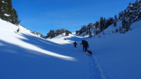 RAID EN RAQUETTES EN AUTONOMIE Vercors Sud