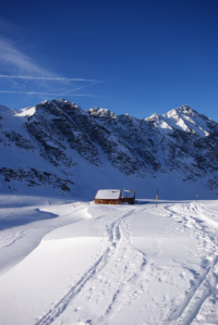 En raquettes à neige au fin fond du Queyras