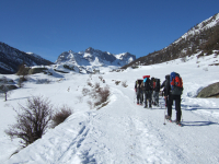 Immersion dans l'hiver - Rando raquette en Clarée