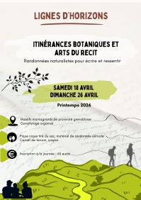 Lignes d'horizons - randonnée écriture