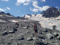 UN TOUR EN VANOISE Itinérance sauvage - Glacier de Gébroulaz